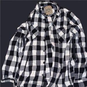 Red Camel Monochrome Checkered Shirt